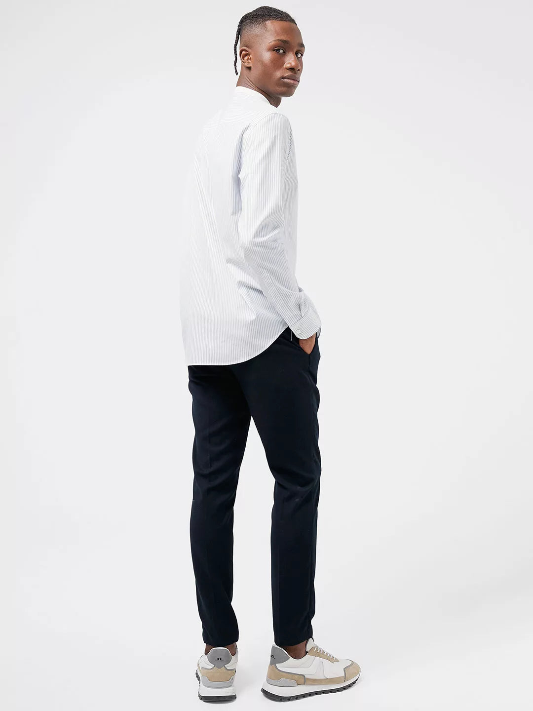 Holt Stand Collar Shirt