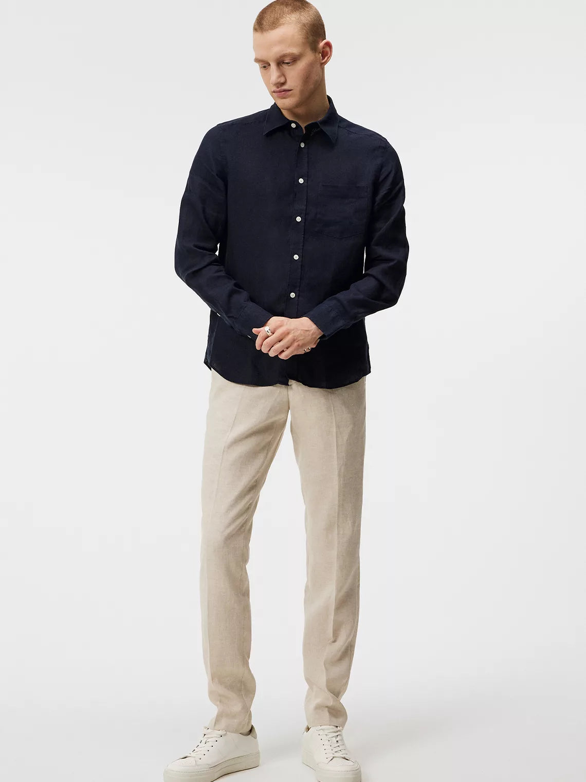 Clean Linen Slim Shirt