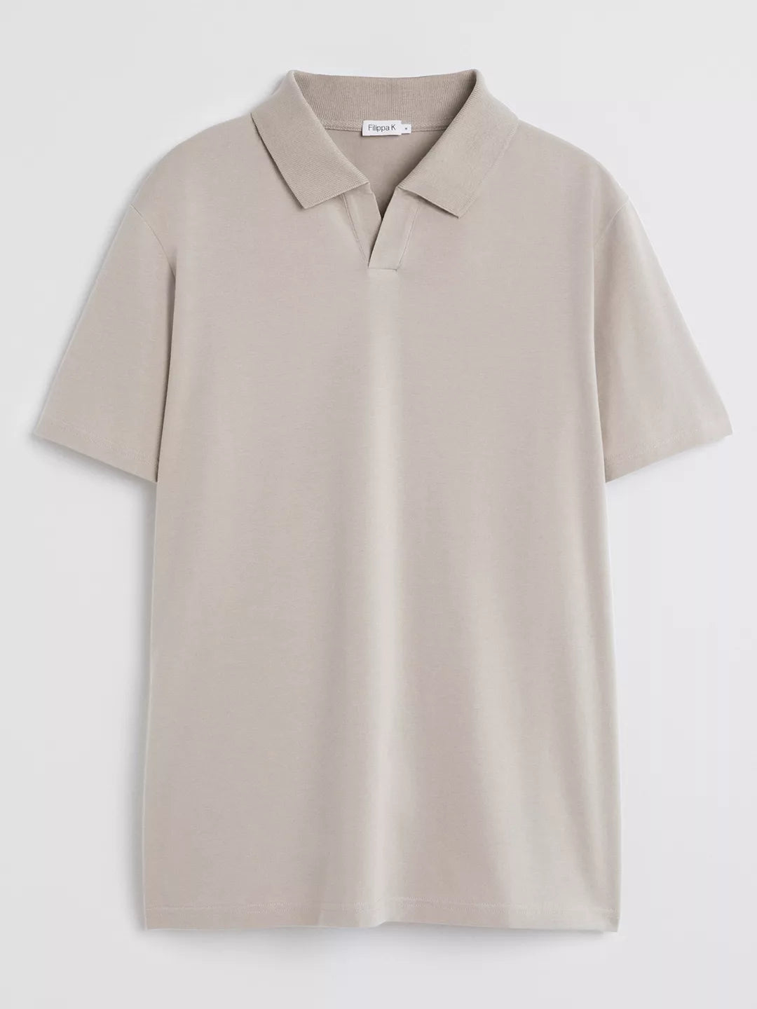 Stretch Cotton Polo T-Shirt
