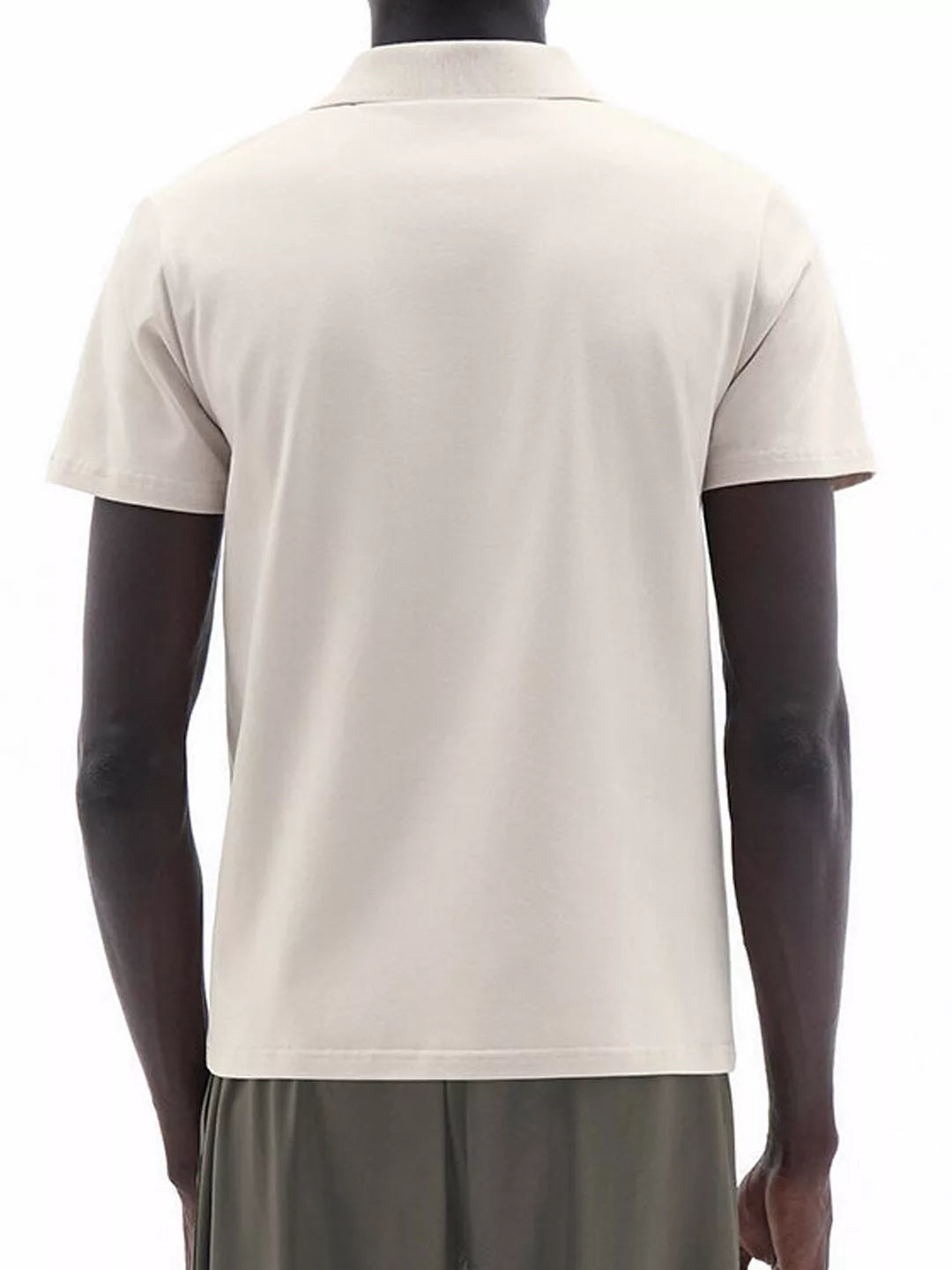 Stretch Cotton Polo T-Shirt