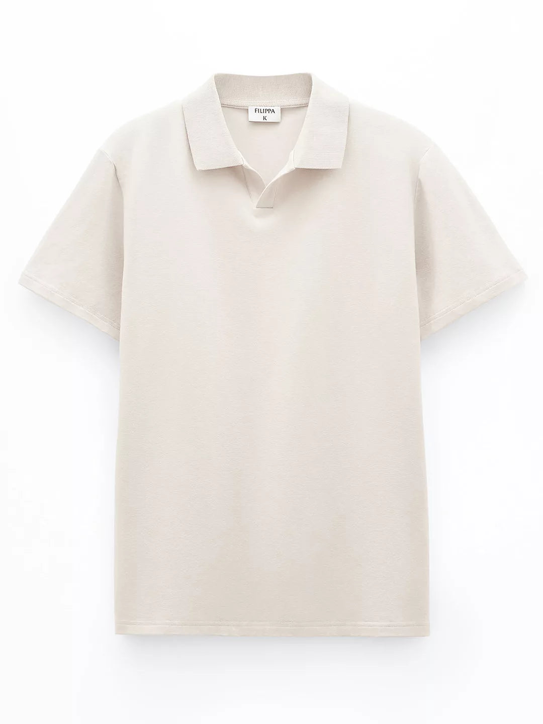 Stretch Cotton Polo T-Shirt