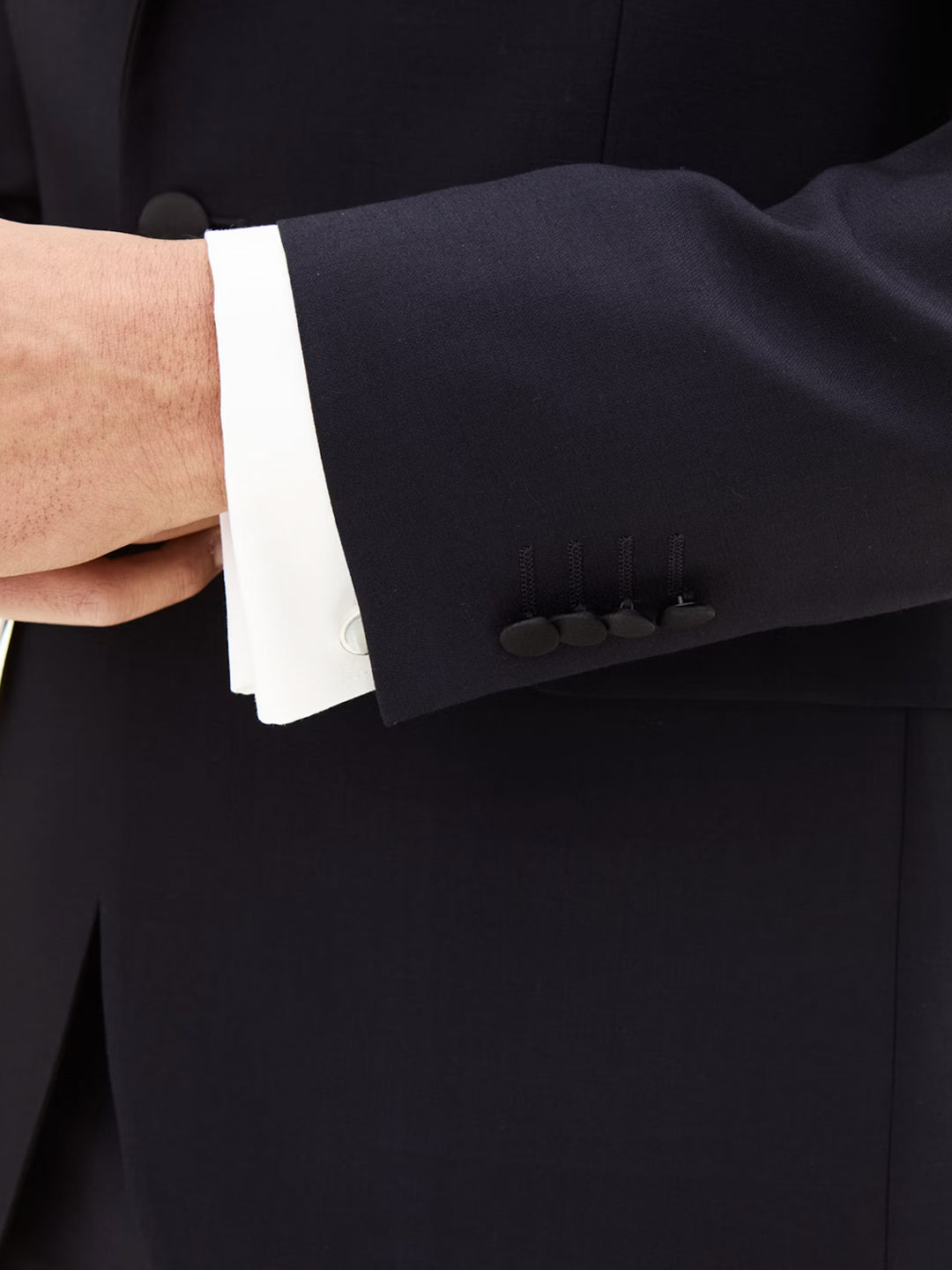 Frampton Tuxedo Blazer - Navy