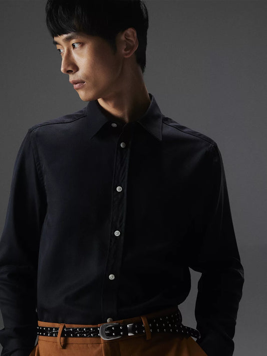 Slim Fit Tencel Shirt