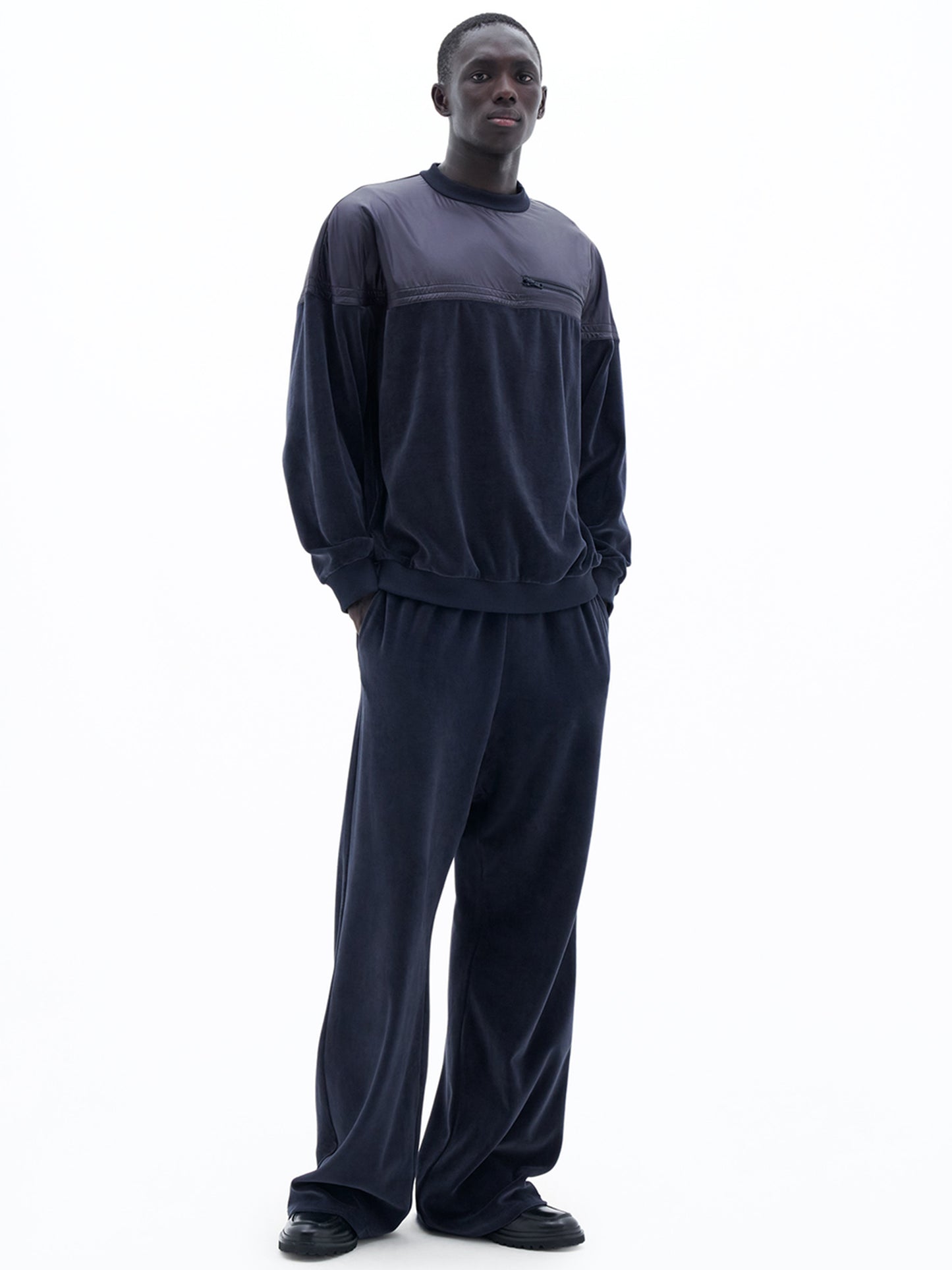 Velour Sweatshirt