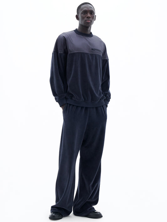 Velour Sweatshirt