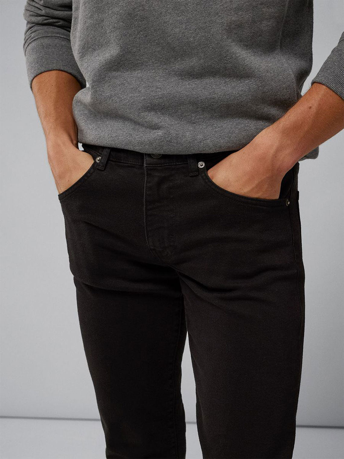 Jay Reactive Black Jeans