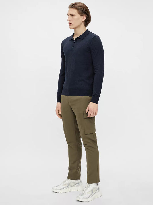 Rowan Mesh Knit LS Polo