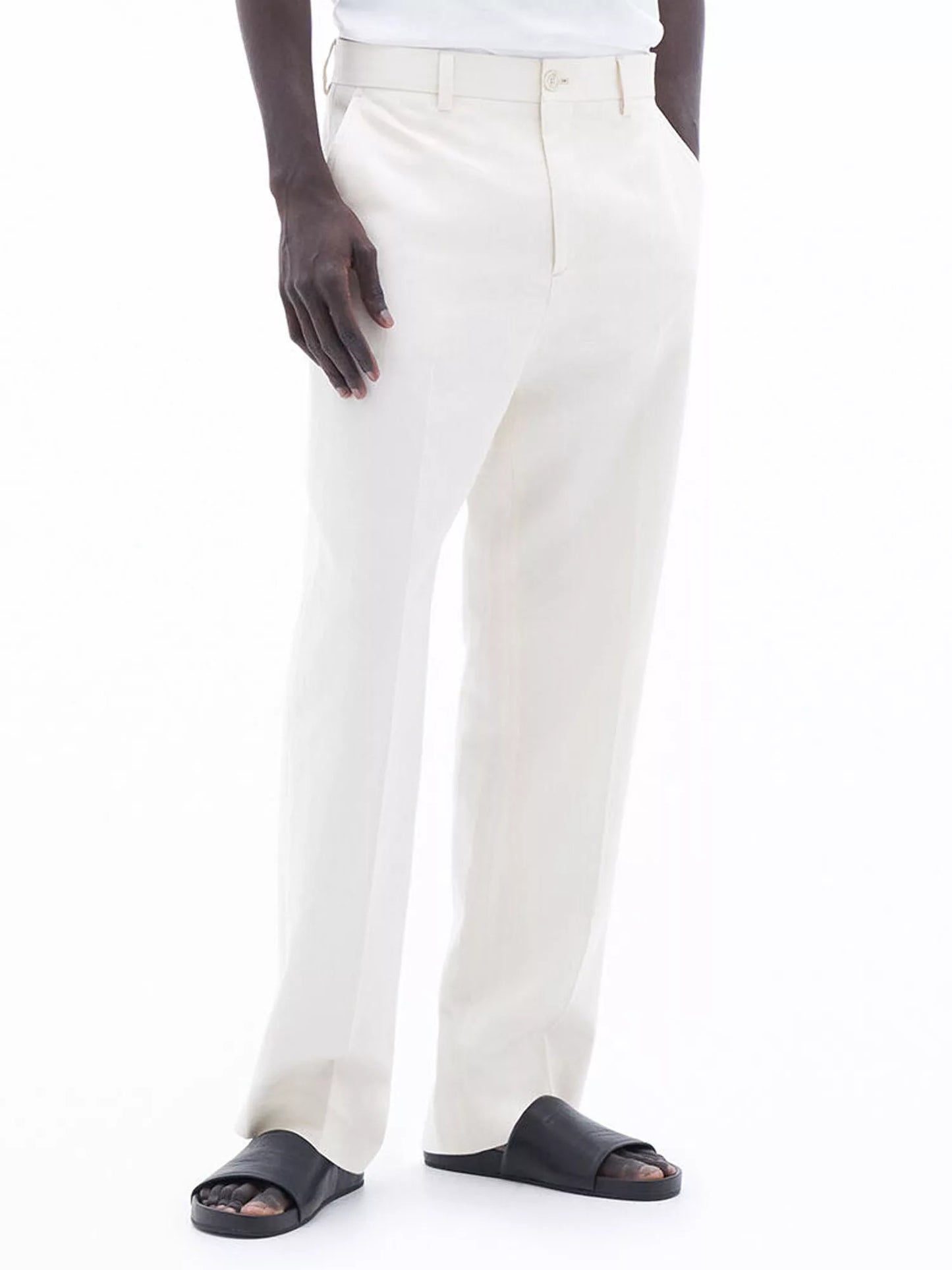 Mateo Cotton Linen Trousers