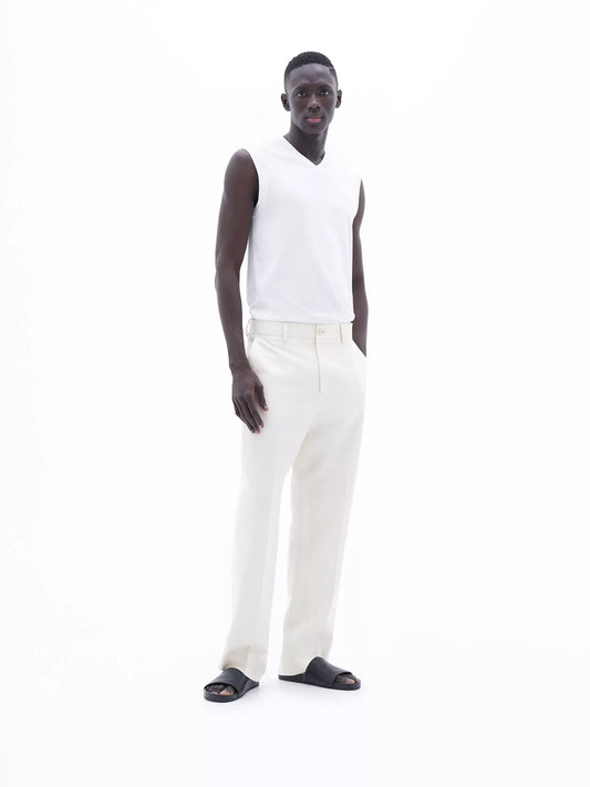 Mateo Cotton Linen Trousers