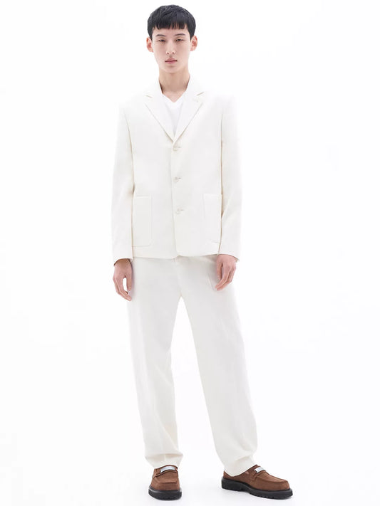Cotton Linen Blazer