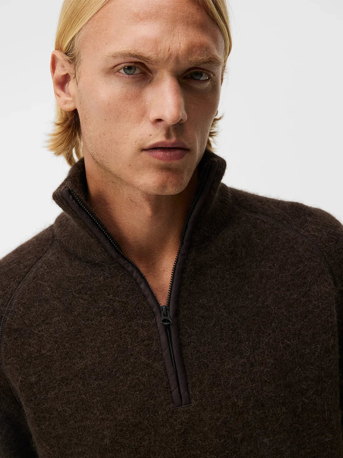 Wilton Half Zip Sweater