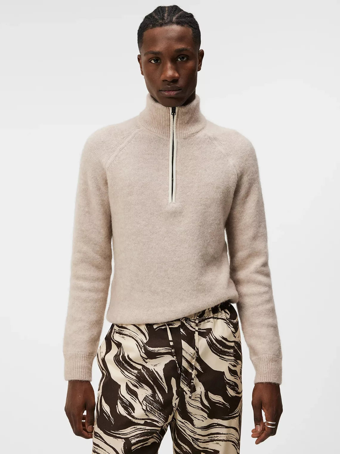 Wilton Half Zip Sweater