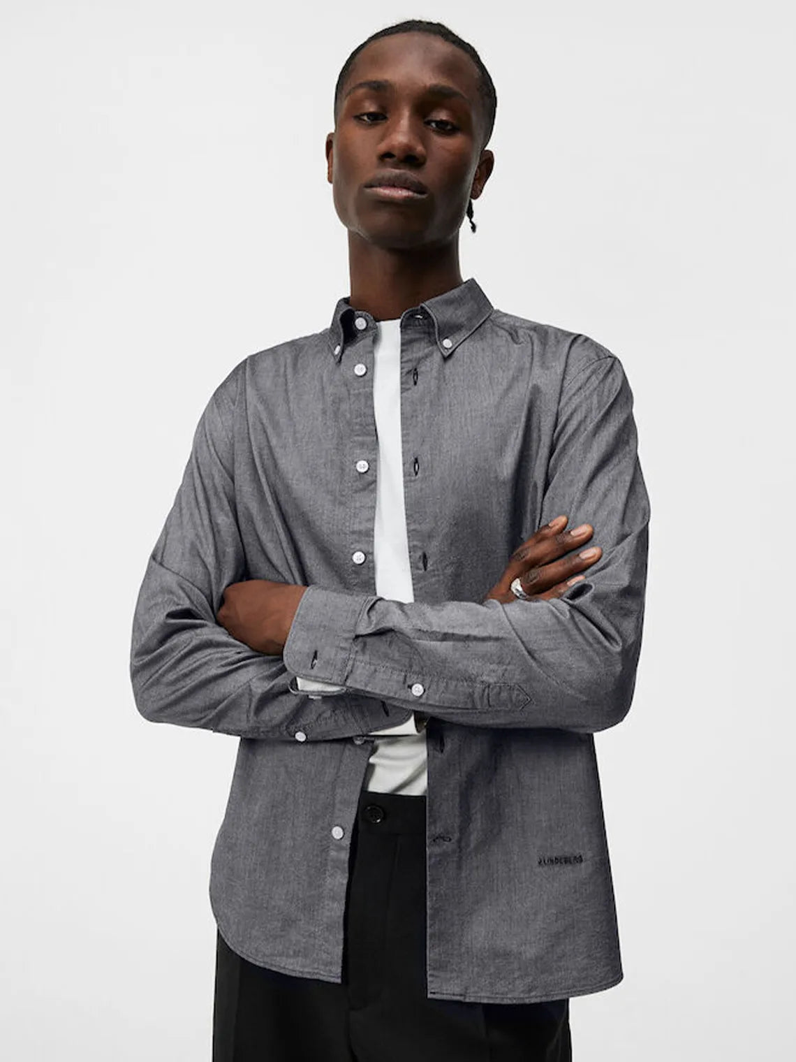 Stretch Oxford Slim Shirt