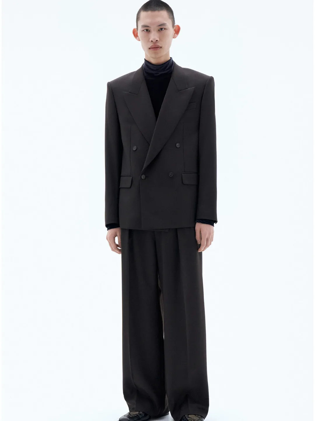 Boxy Wool Blazer