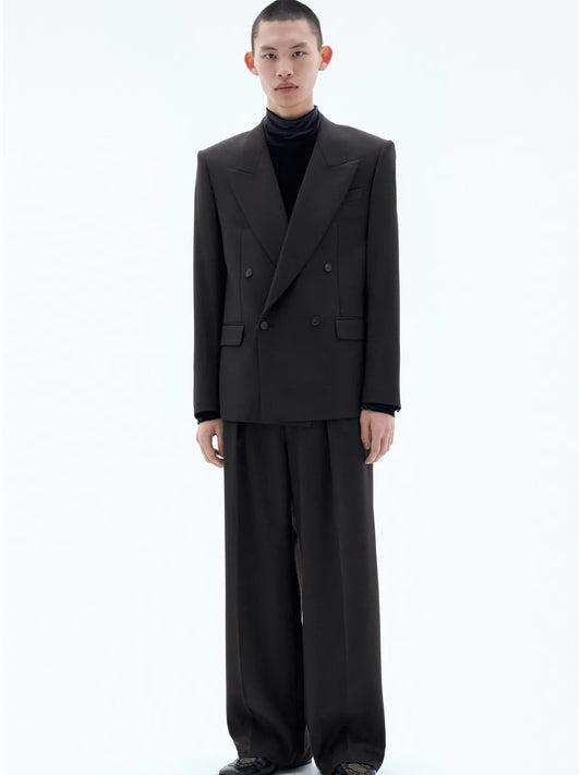 Boxy Wool Blazer