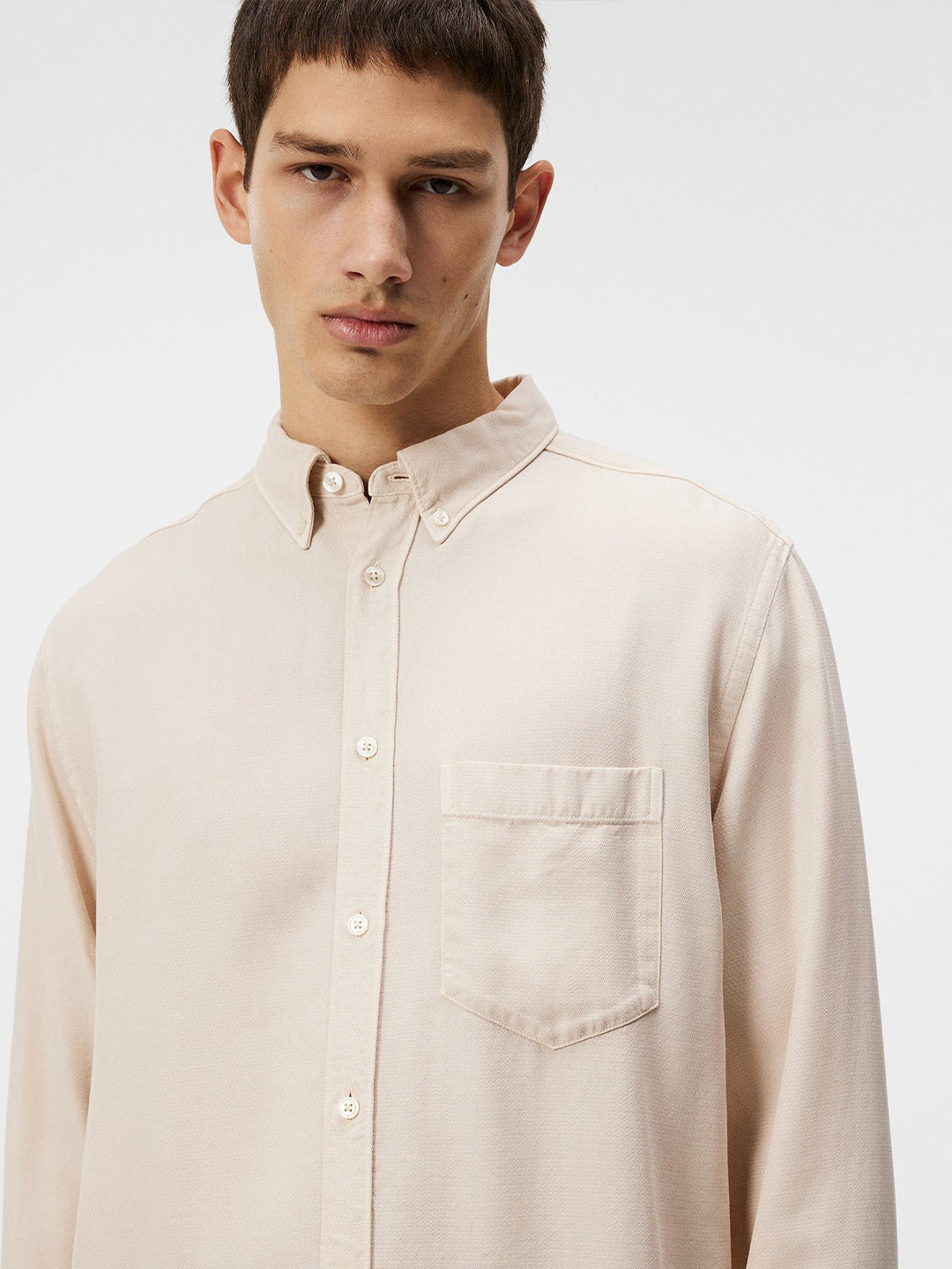 Reg LS Structure Tencel Shirt
