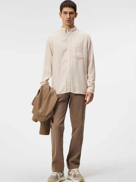 Reg LS Structure Tencel Shirt