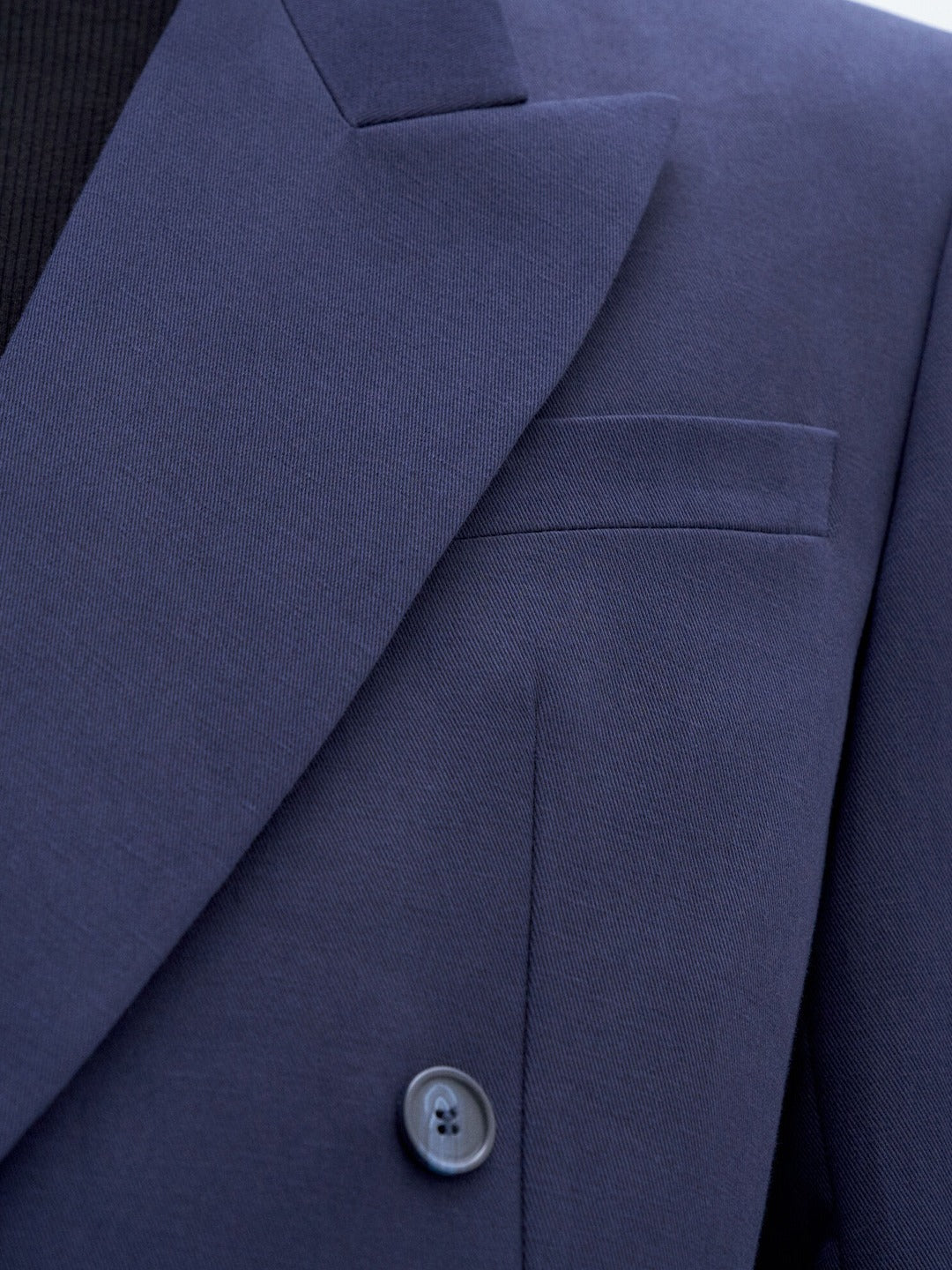Boxy Linen Blazer