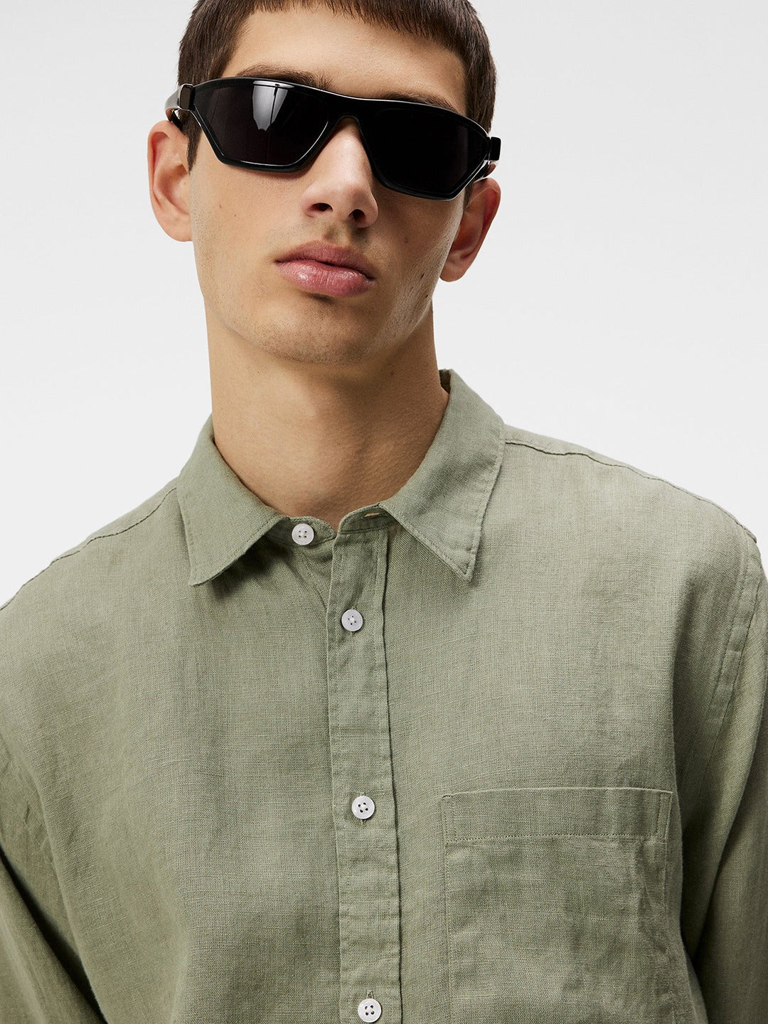 Reg LS Clean Linen Shirt
