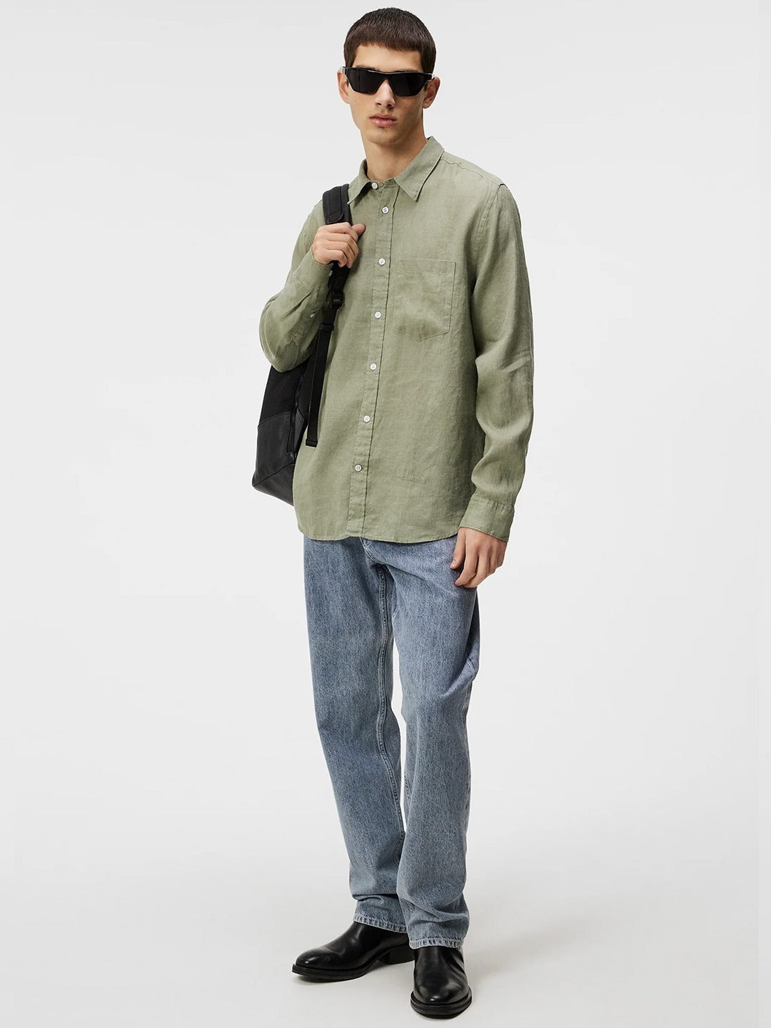 Reg LS Clean Linen Shirt