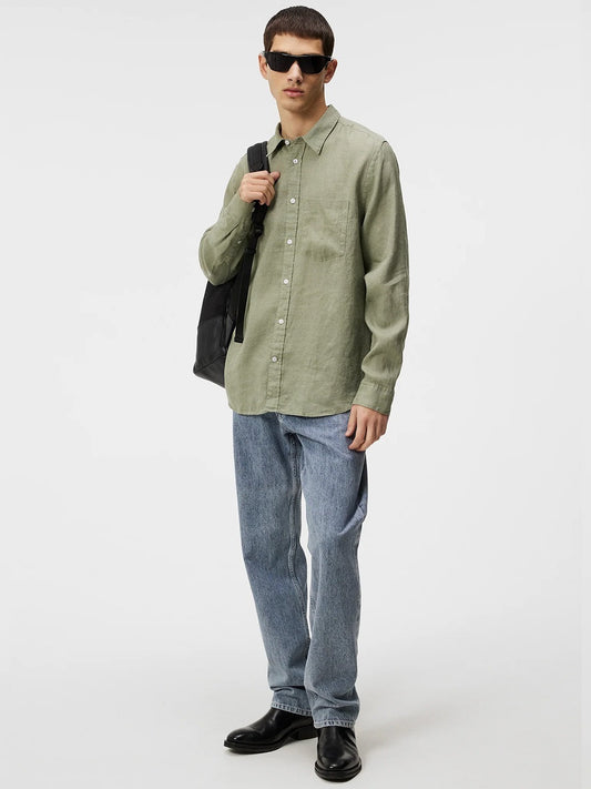Reg LS Clean Linen Shirt