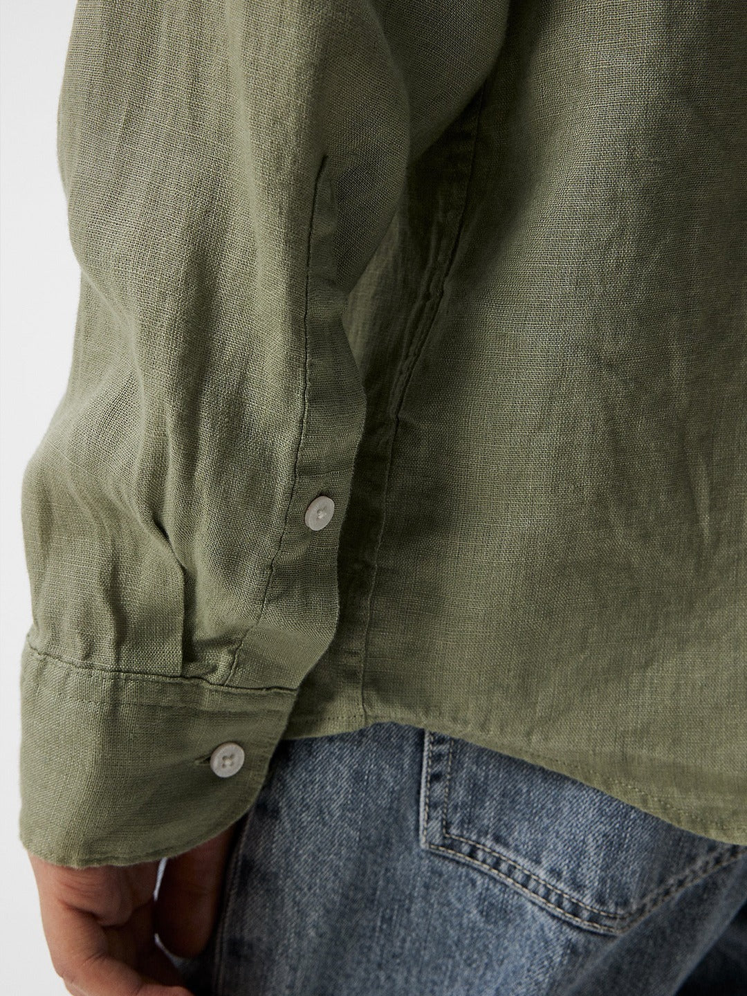 Reg LS Clean Linen Shirt