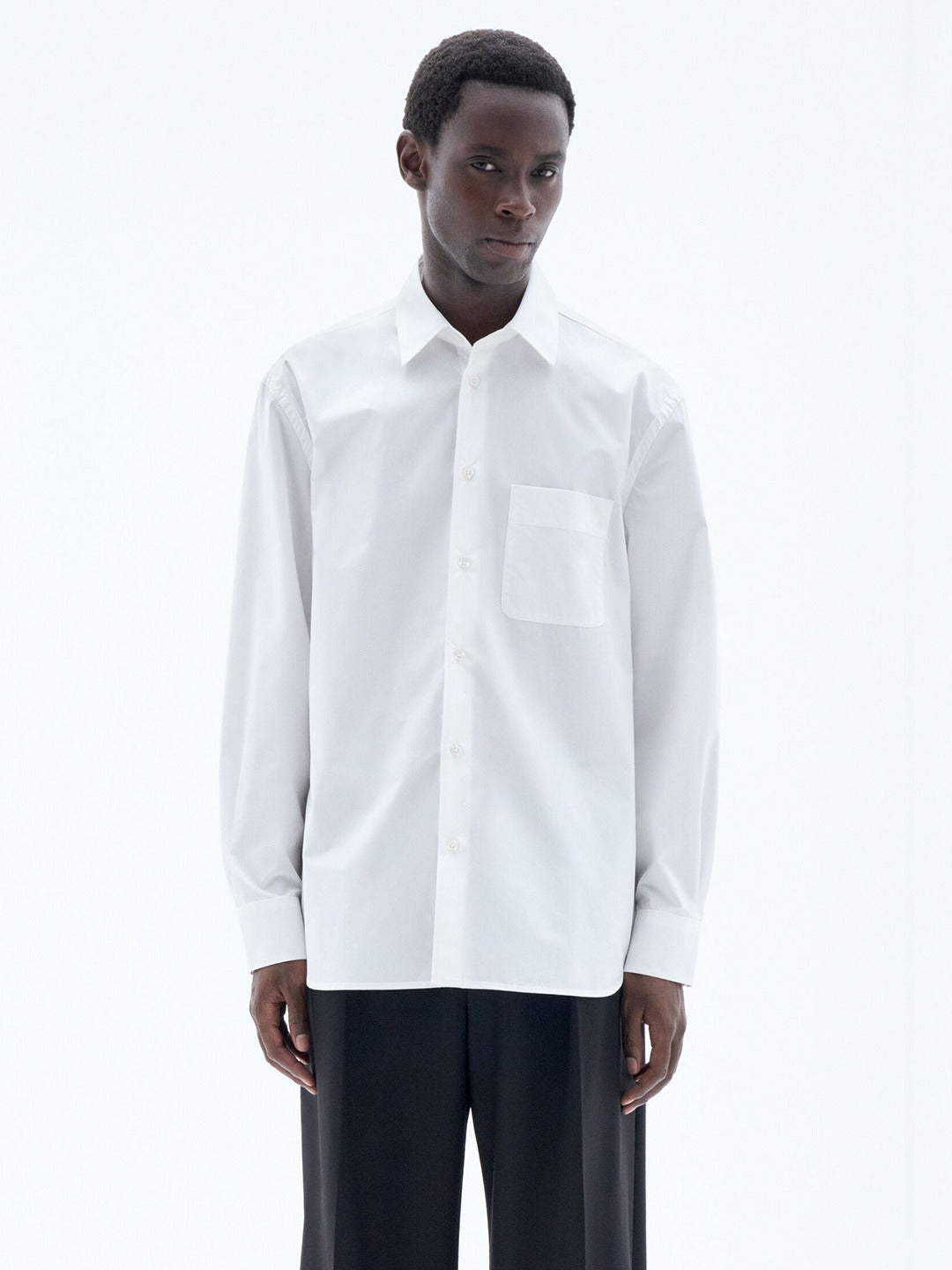 Relaxed Poplin Shirt