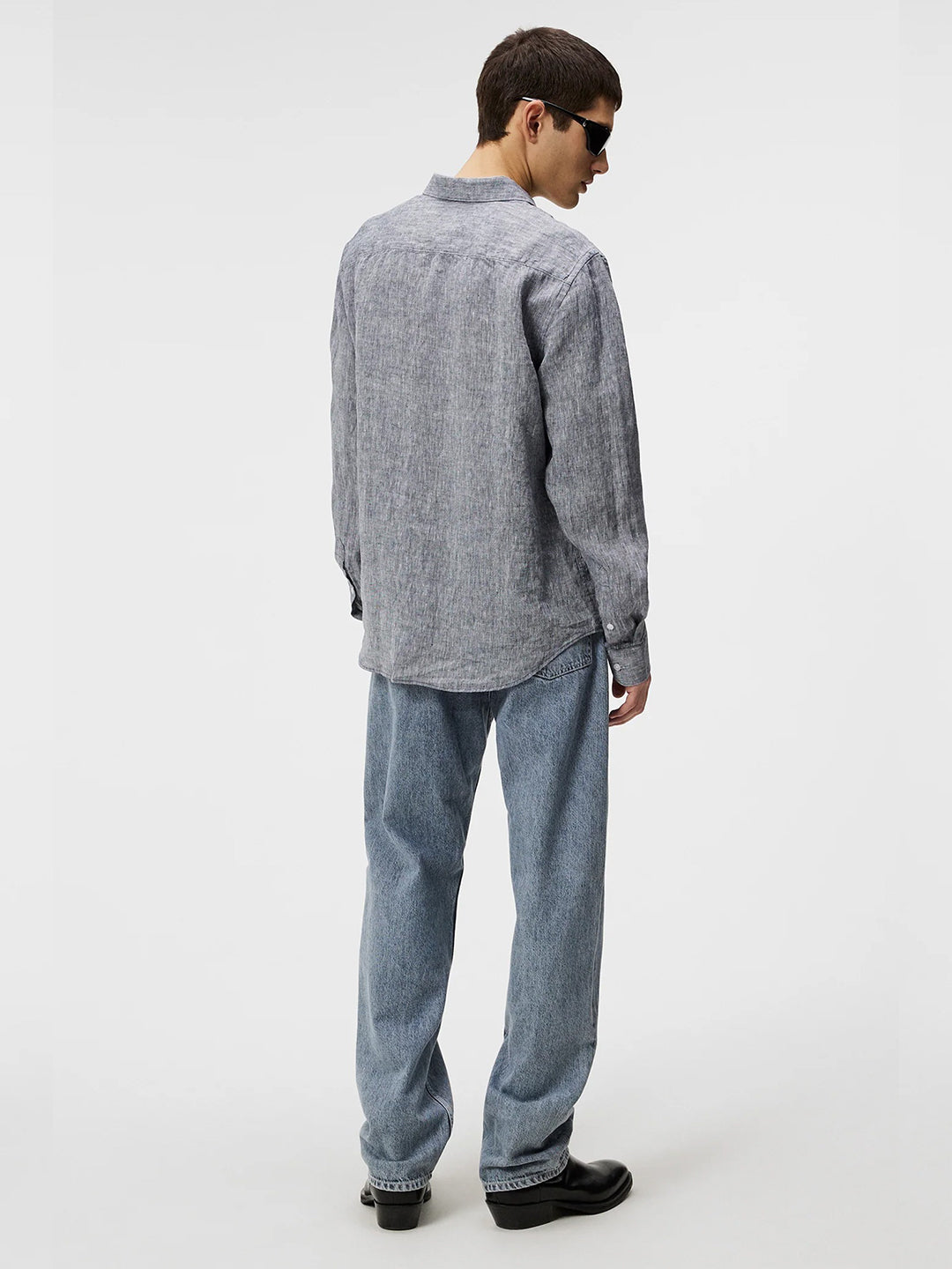 Slim LS Linen Melange Shirt