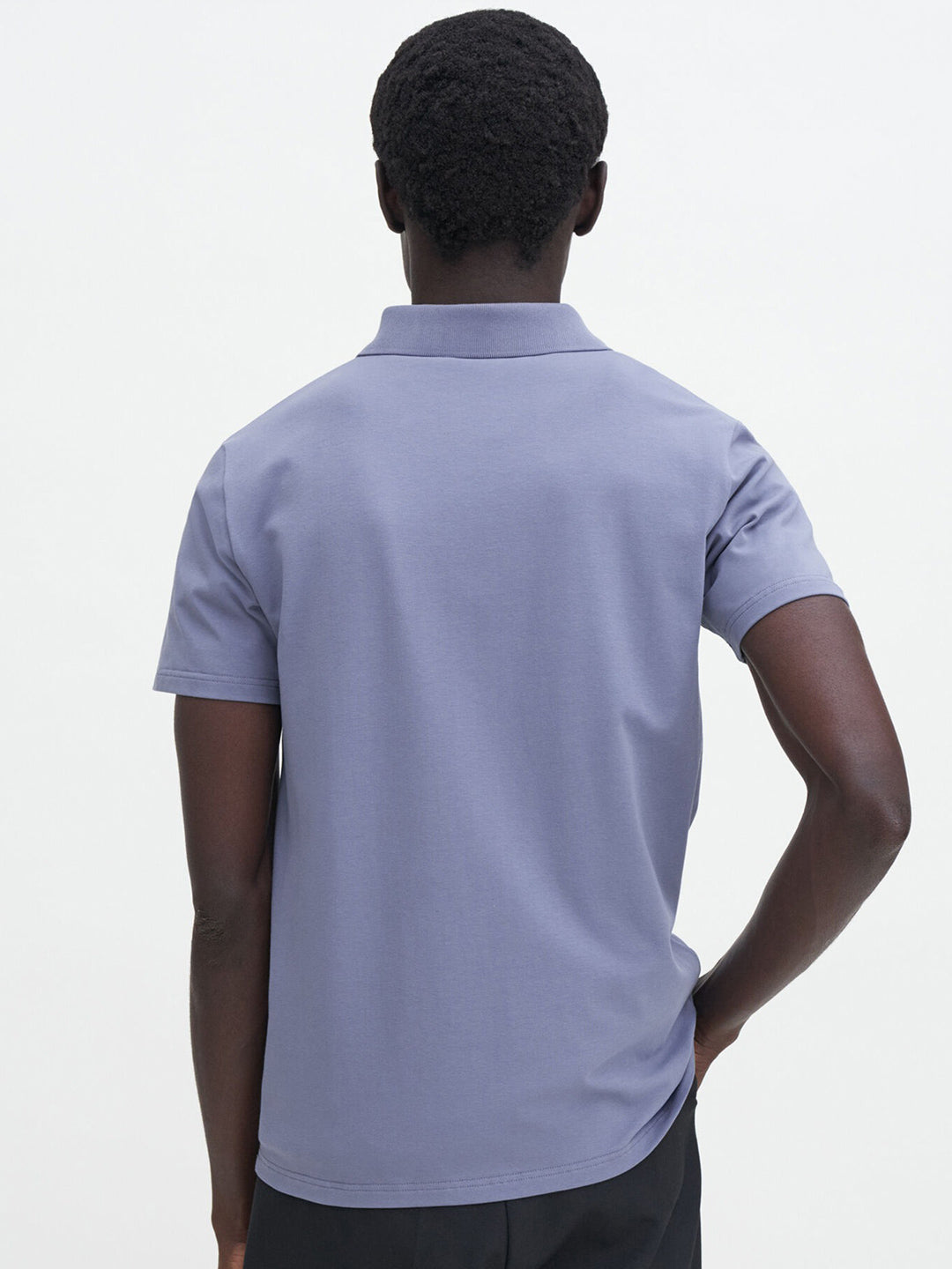 Stretch Cotton Polo T-Shirt