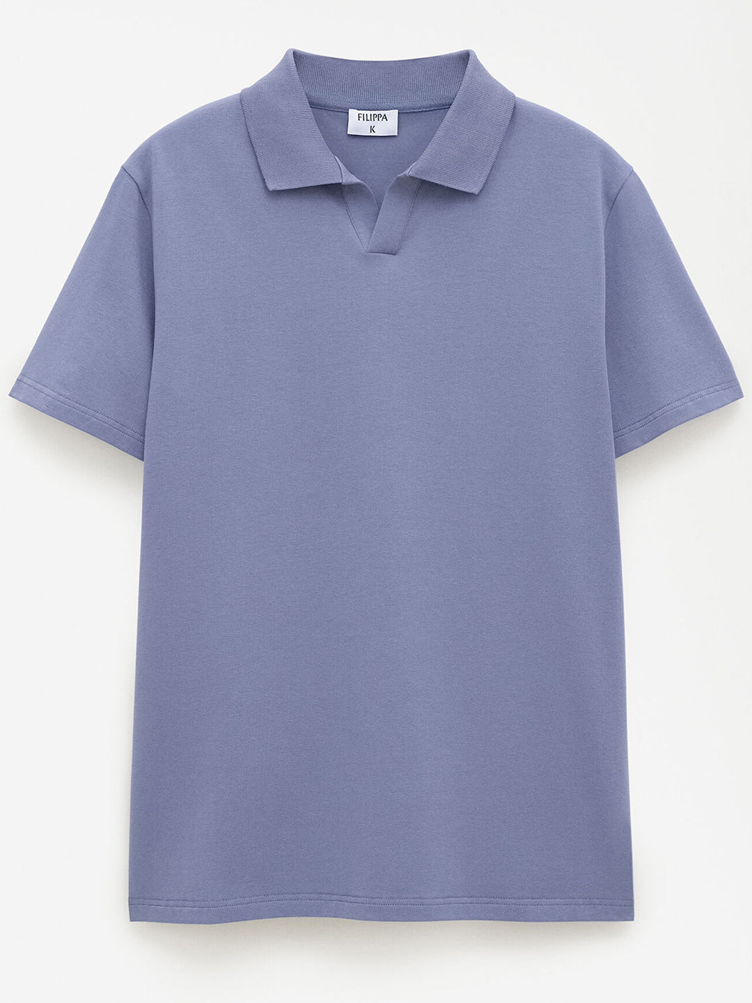 Stretch Cotton Polo T-Shirt