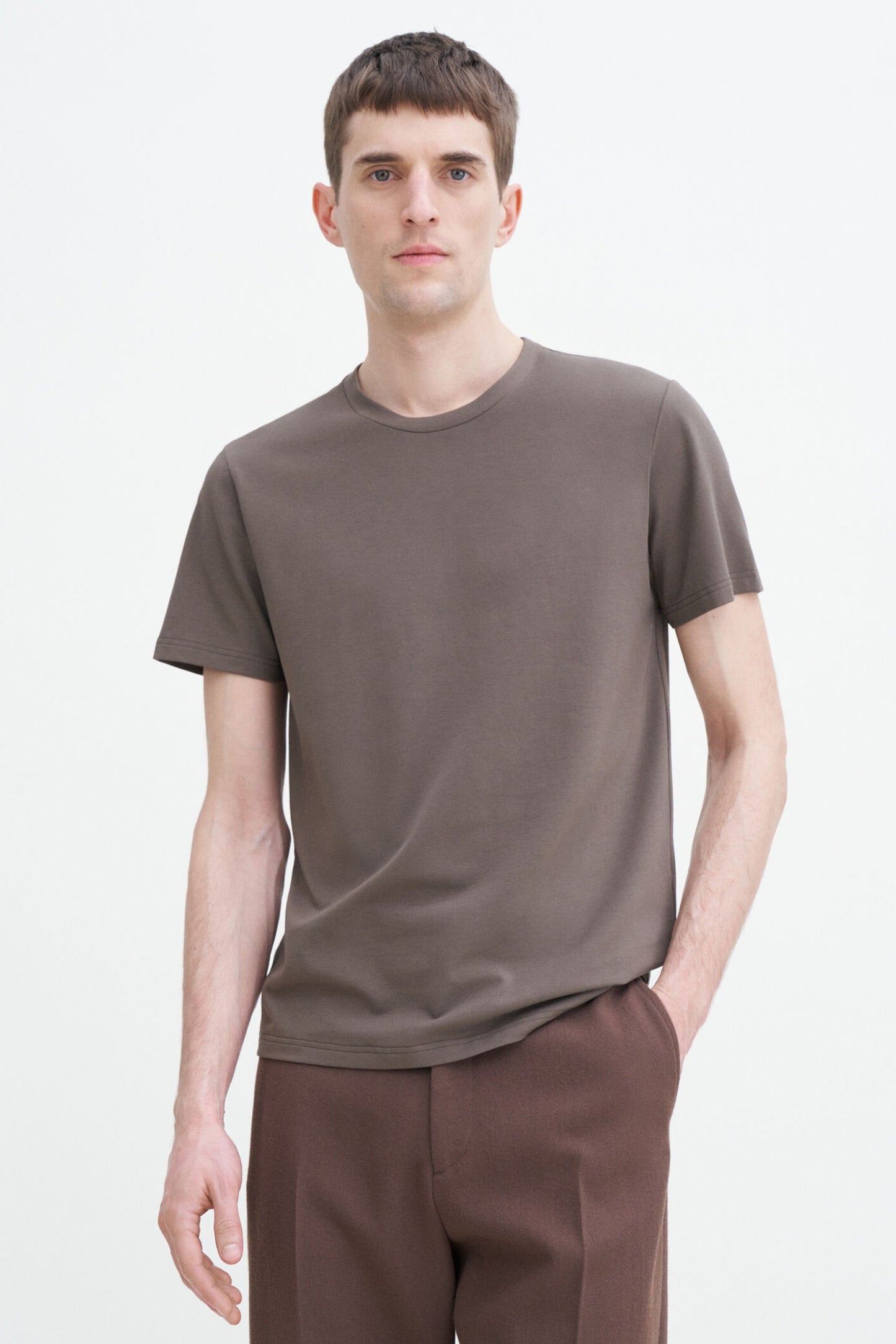 Stretch Cotton Tee
