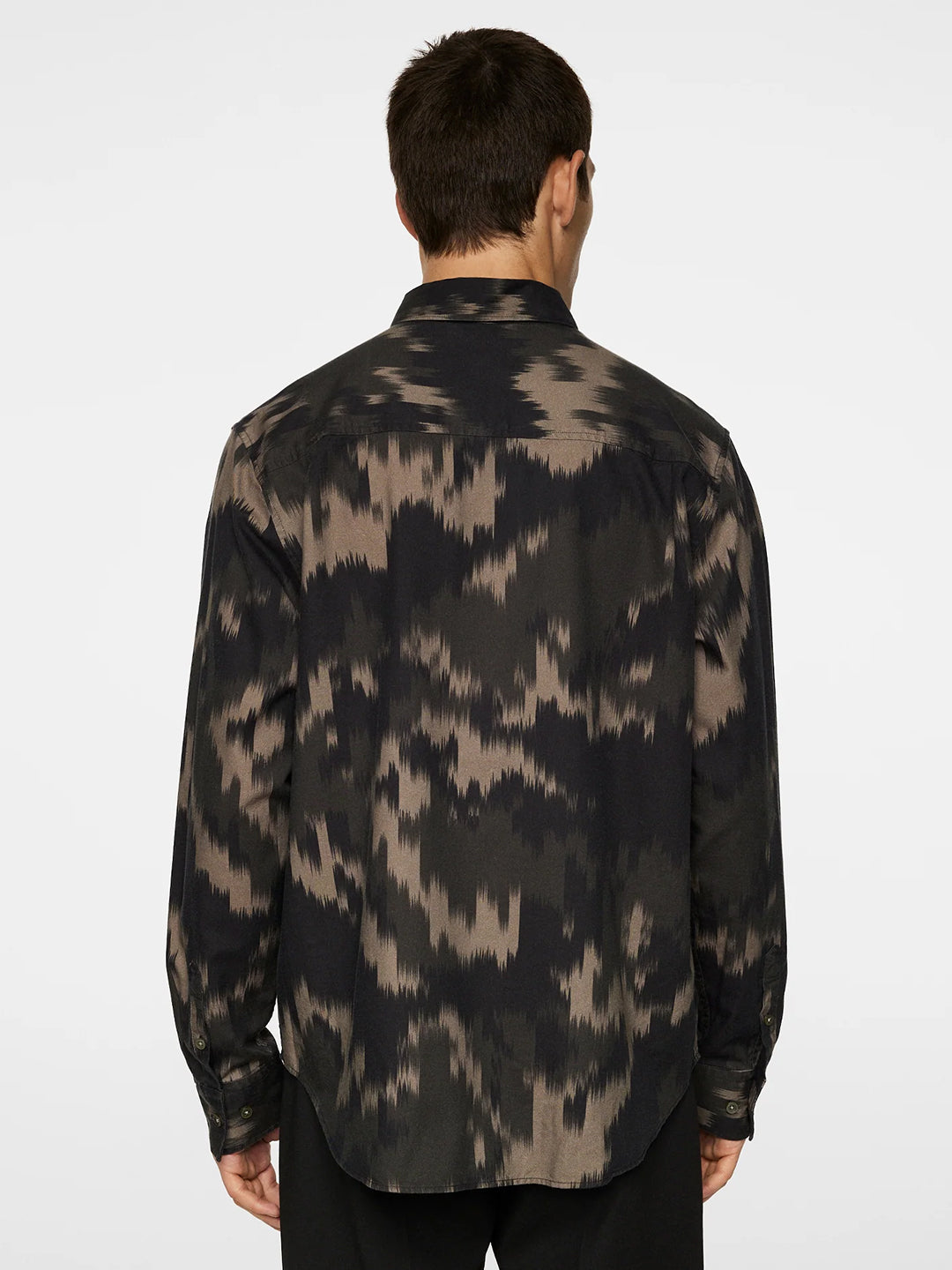 Reg LS Tencel Print Shirt