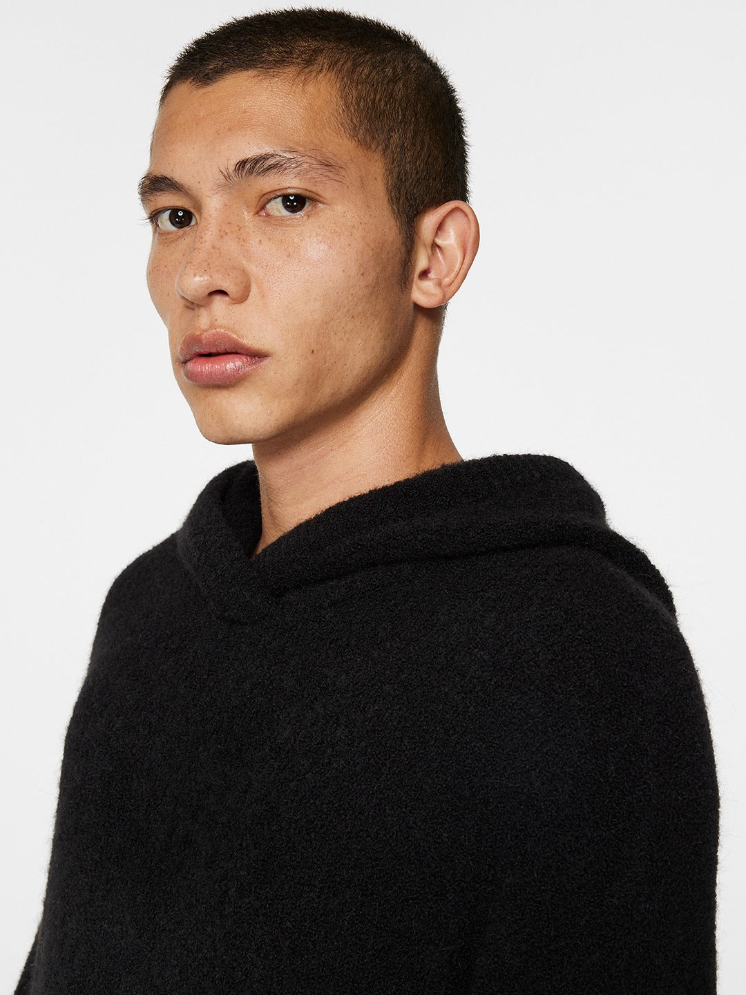 Broon Alpaca Blend Hoodie