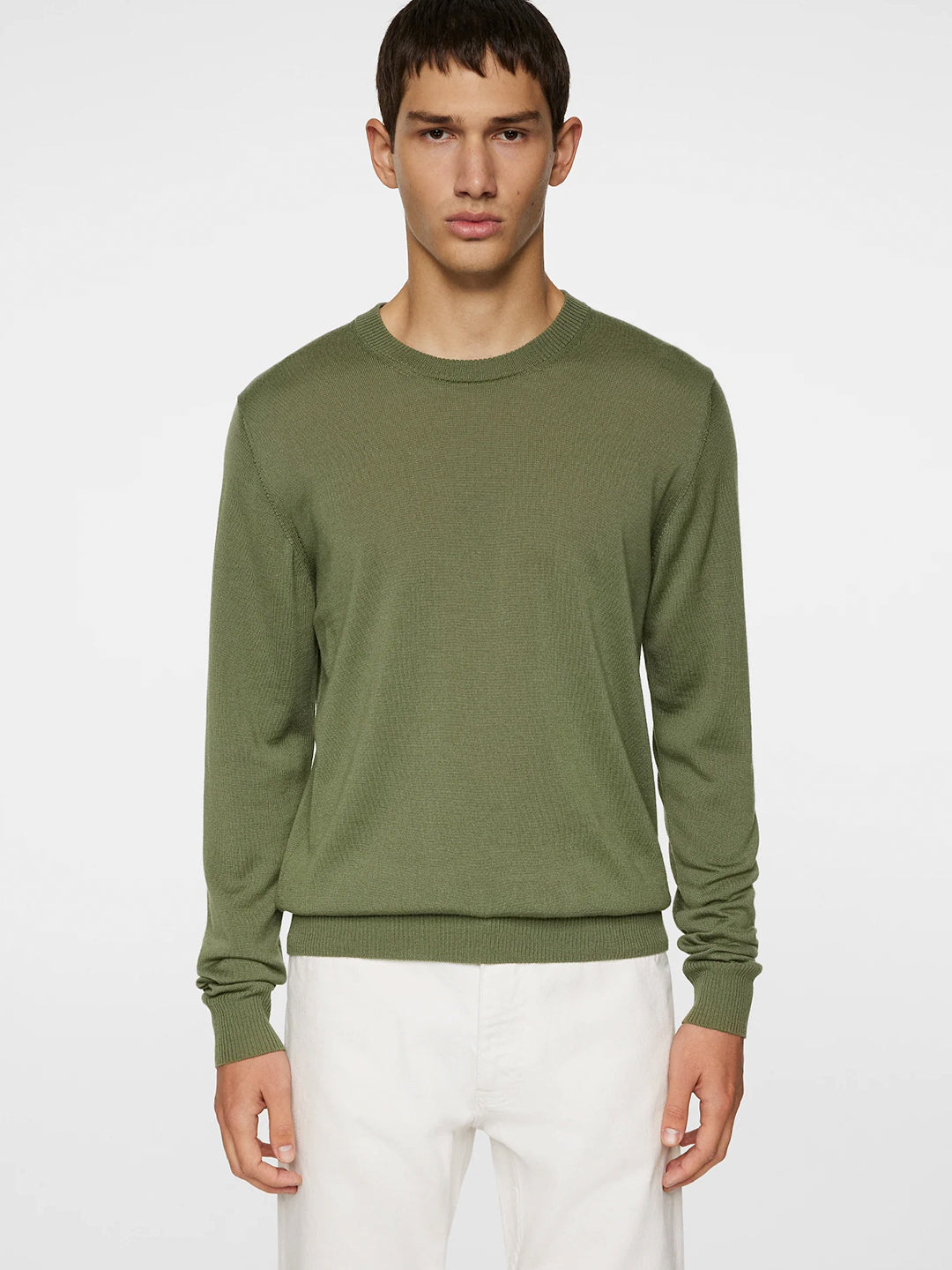 Keane Light Merino Crew Neck Sweater
