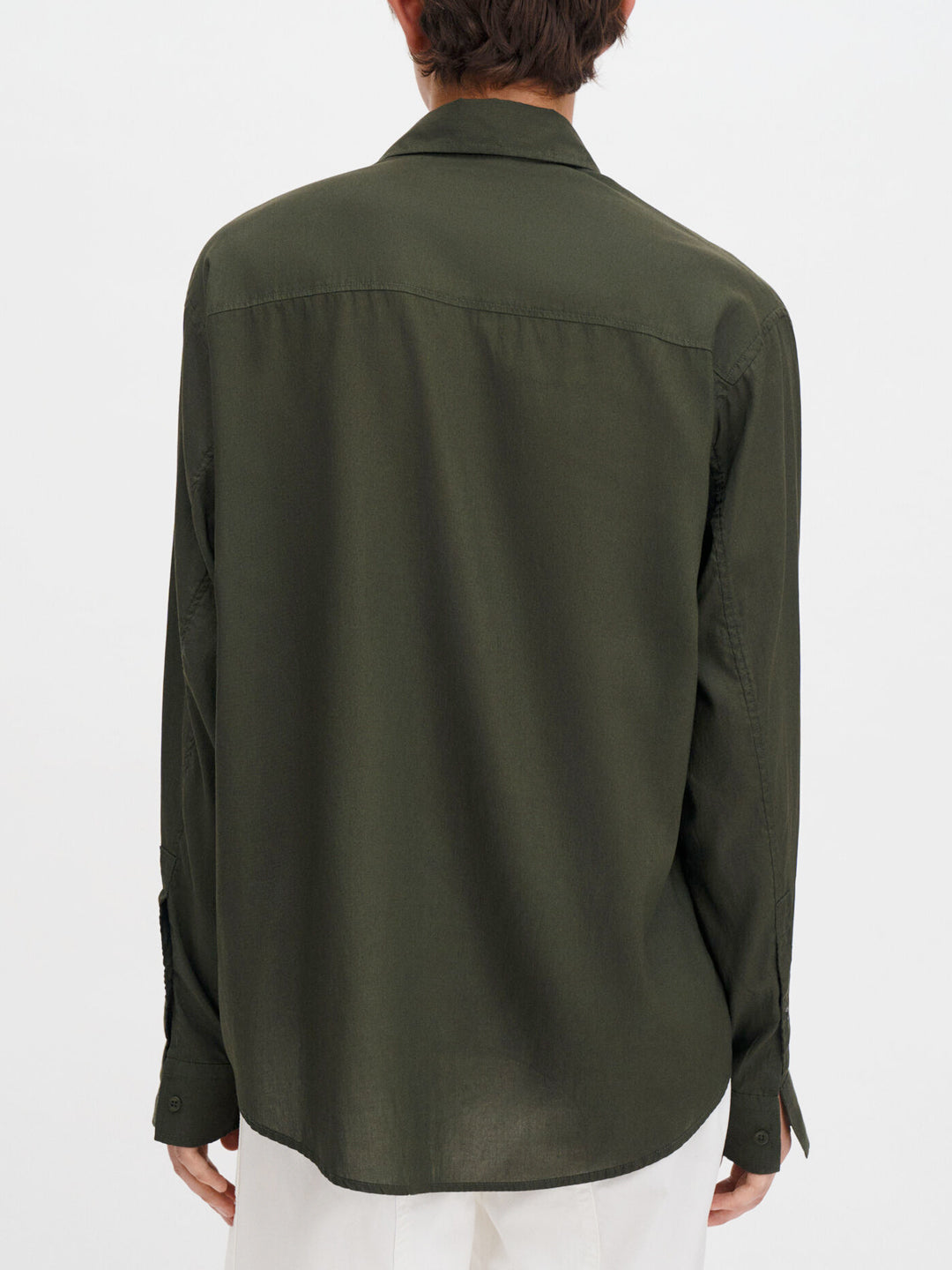 Relaxed Voile Shirt