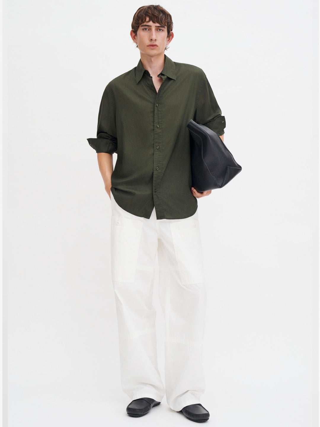 Relaxed Voile Shirt