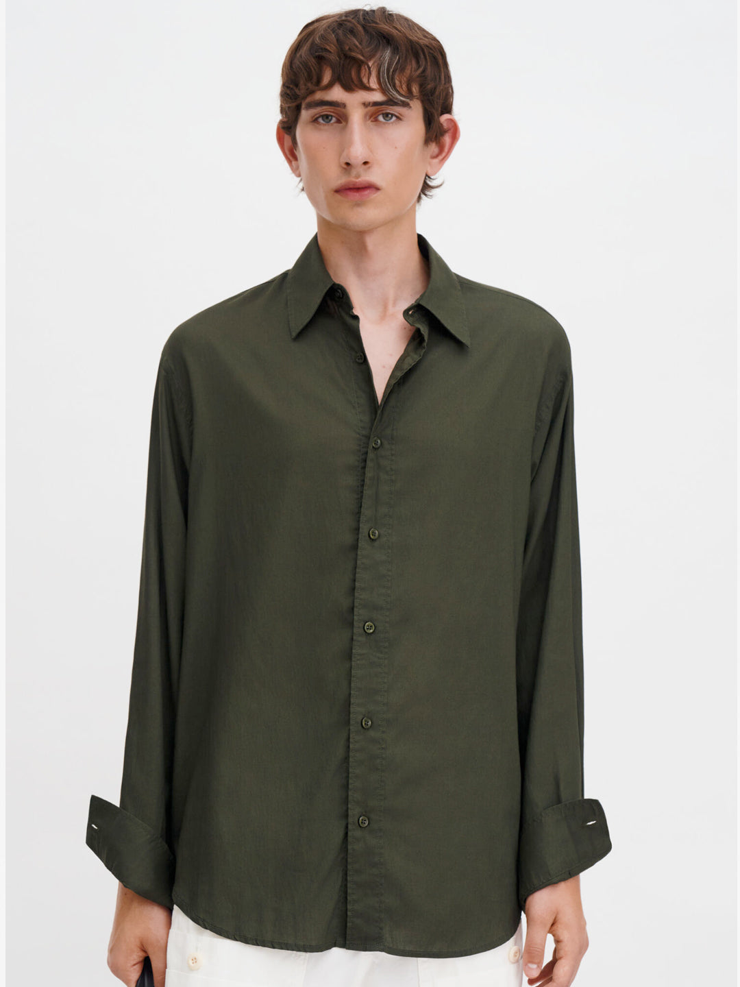 Relaxed Voile Shirt