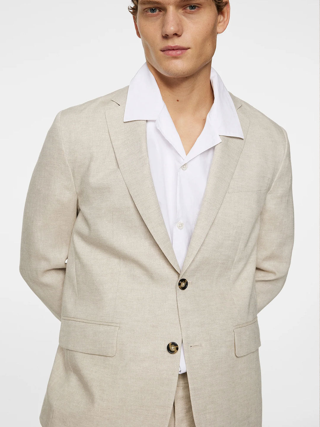 Elton U Super Linen Blazer