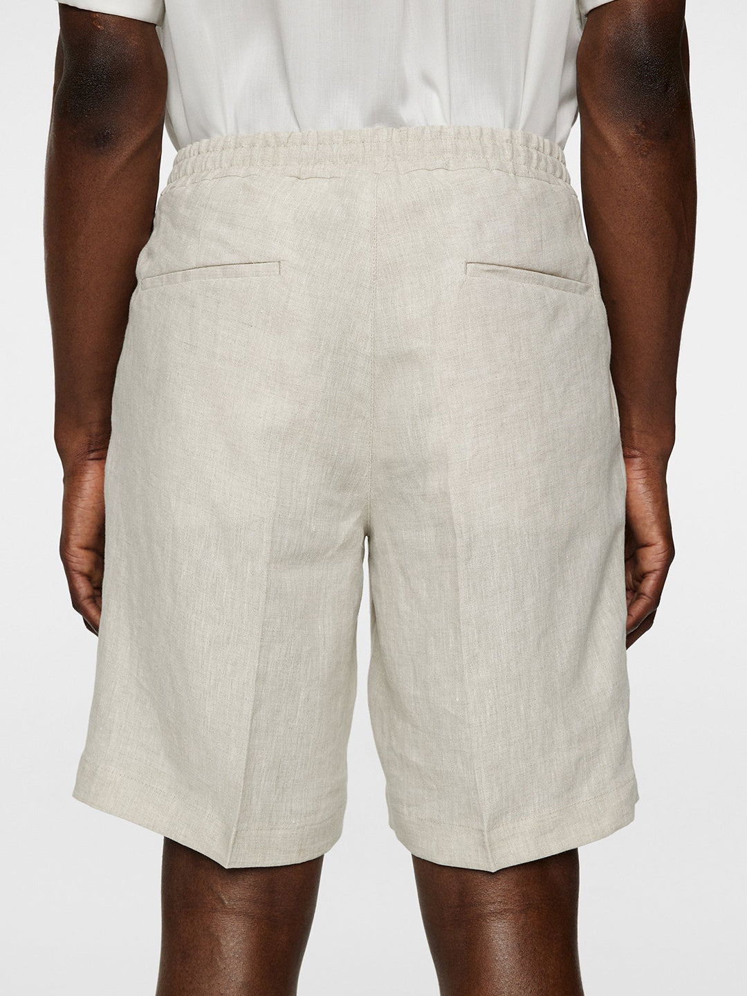 Brady Drape Linen Shorts