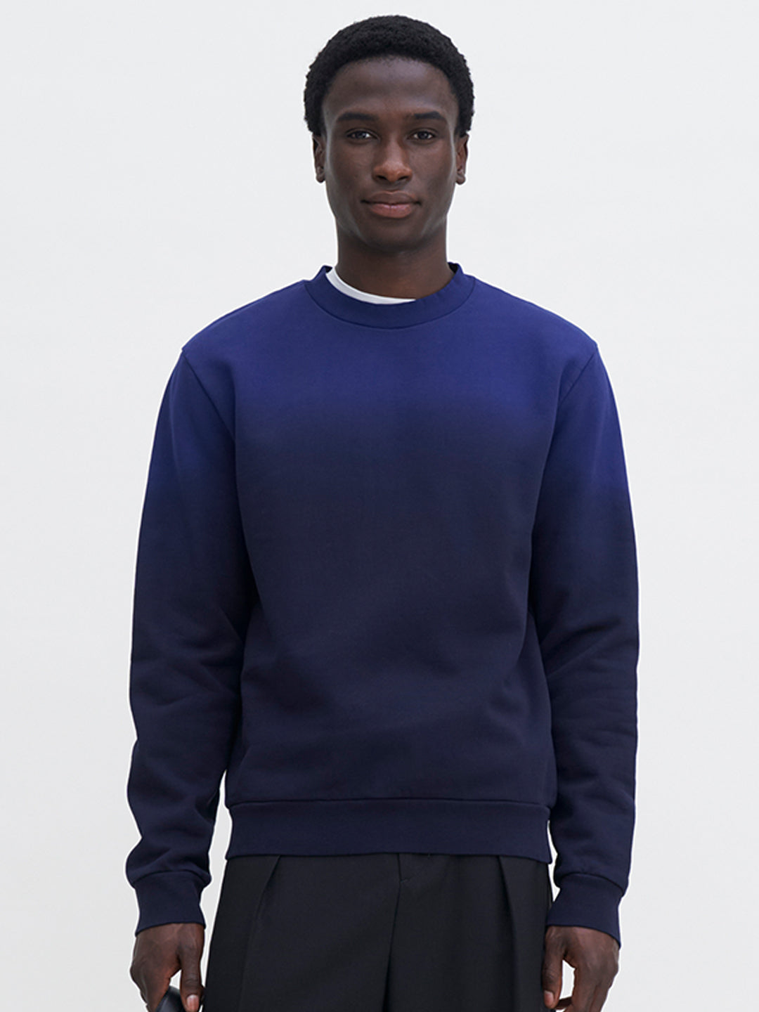 Cotton Dip-Dyed Sweatshirt