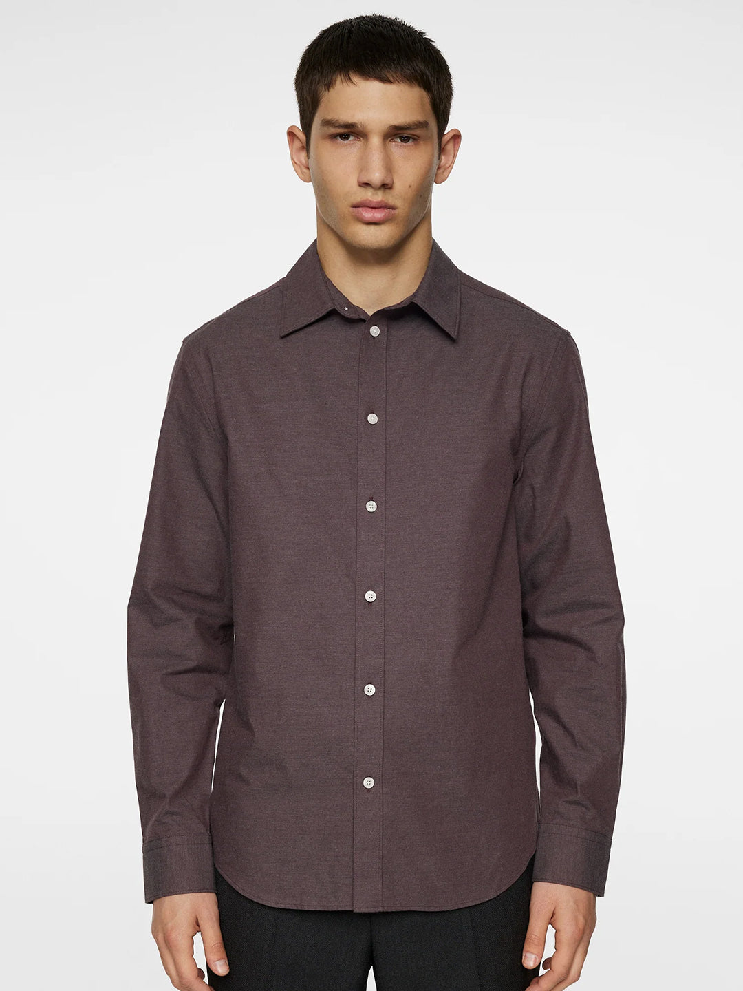 Slim Light Flannel Shirt