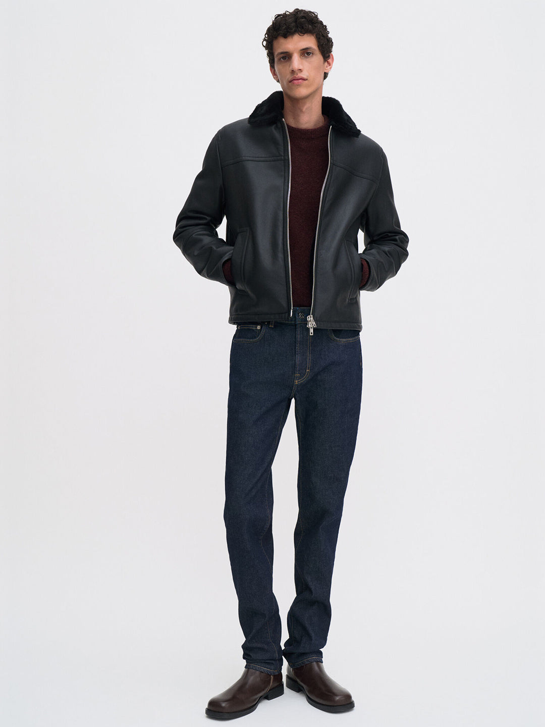 Slim Straight Jeans