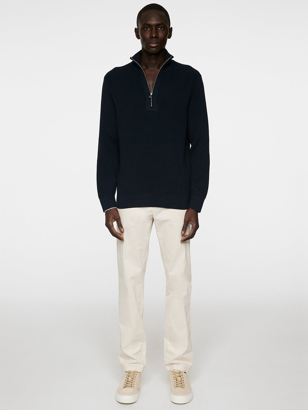 Alex Half Zip Knitted Sweater