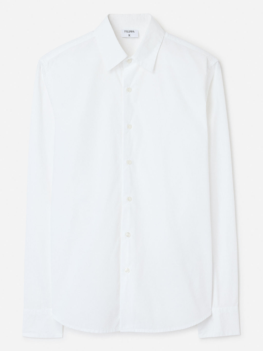 Slim Washed Cotton Shirt