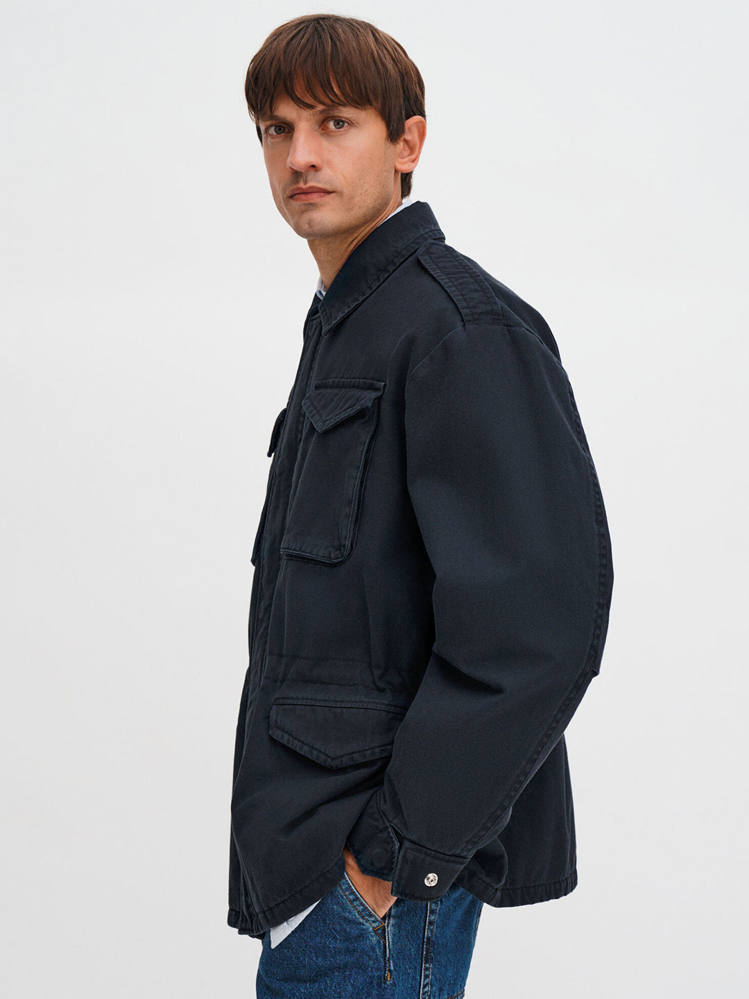 Recycled Cotton Field Jacket