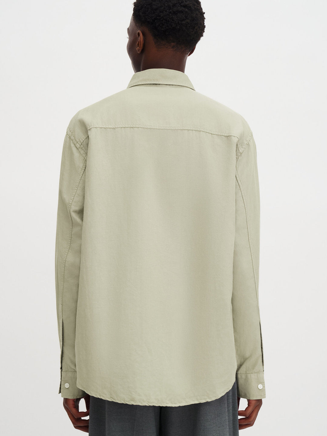 Relaxed Cotton Linen Shirt