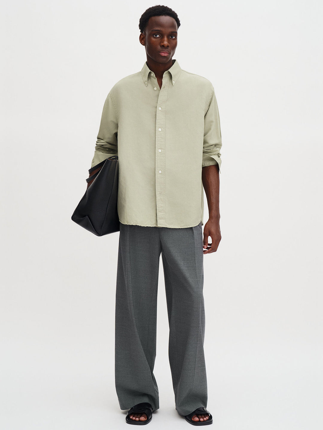 Relaxed Cotton Linen Shirt
