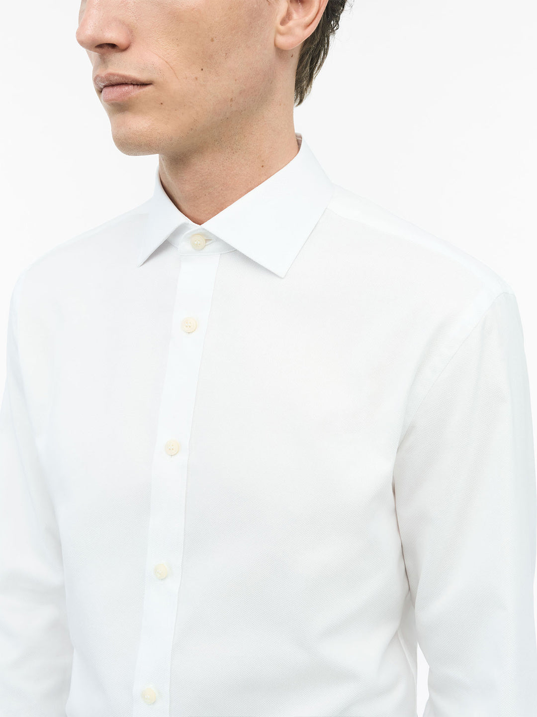 Adley Cotton Cutaway Shirt Structure
