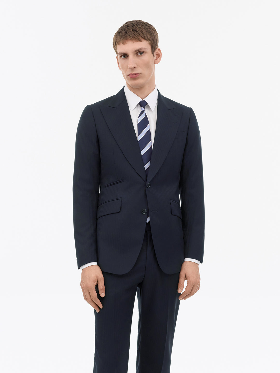 Joshwa Pinstripe Wool Jacket