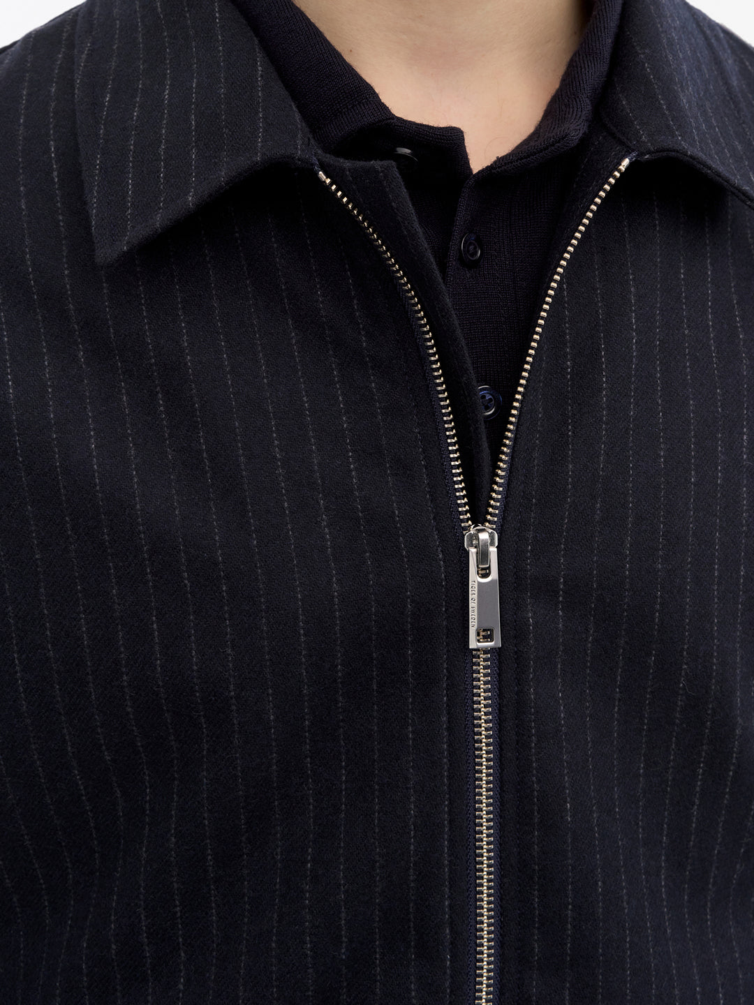 Barnaby C Pinstripe Shirt Jacket